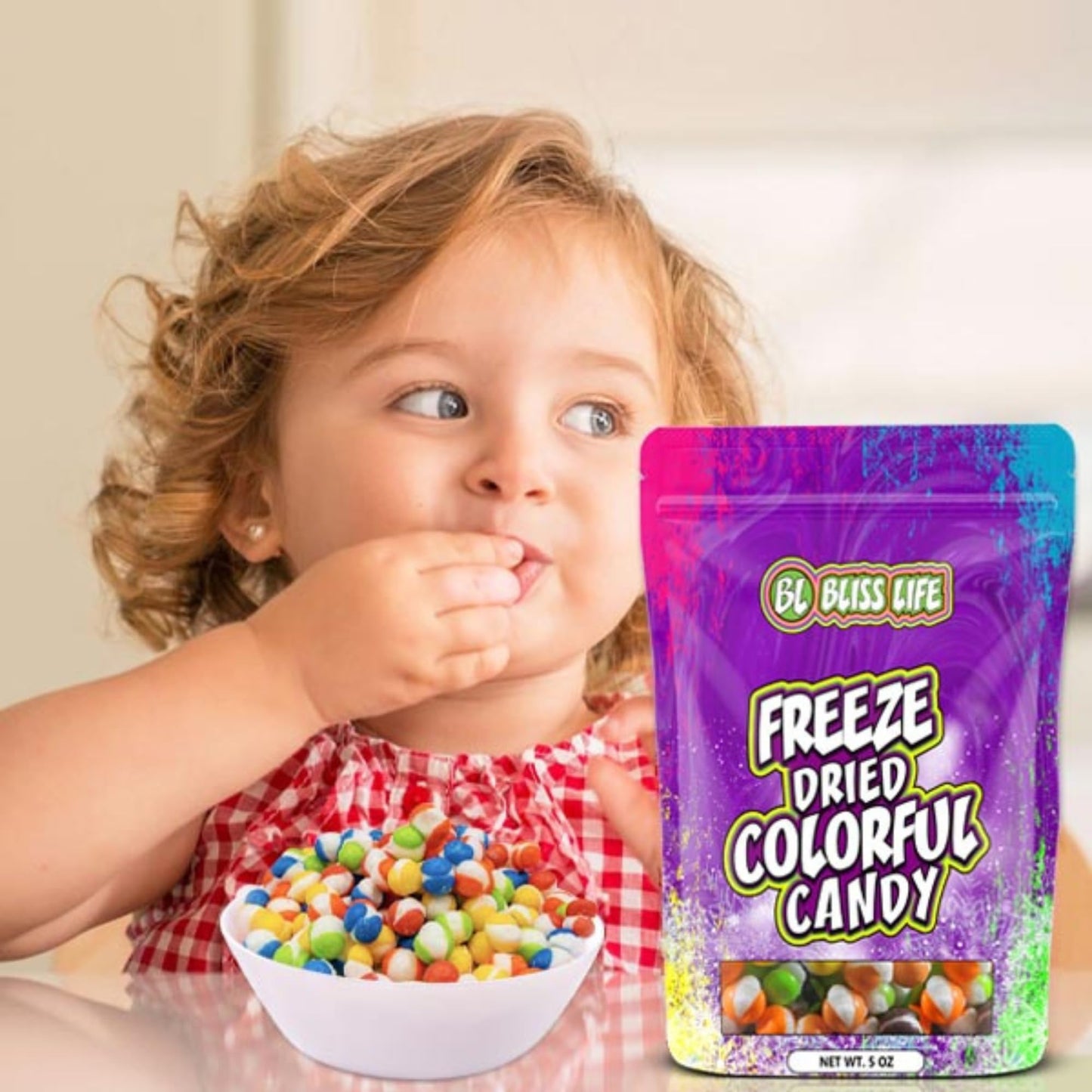 Freeze Dried Colorful Candy Bliss