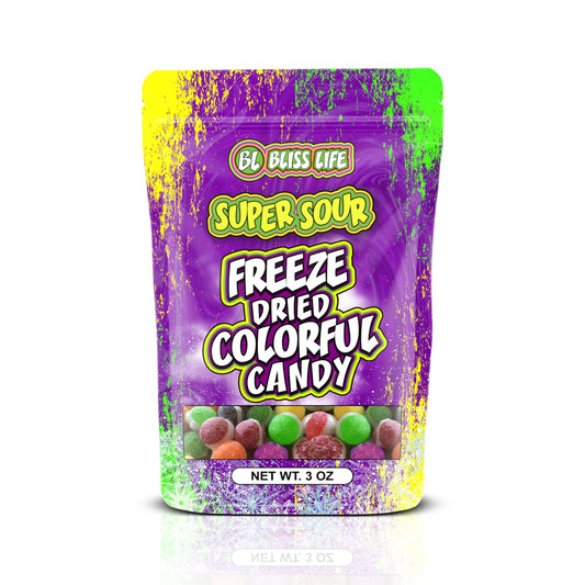 Sour Flavor Bliss Life Freeze Dried Sour Colorful Candy