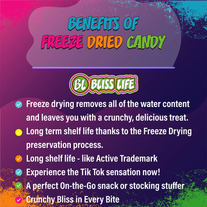 Benefits of freeze dried candy