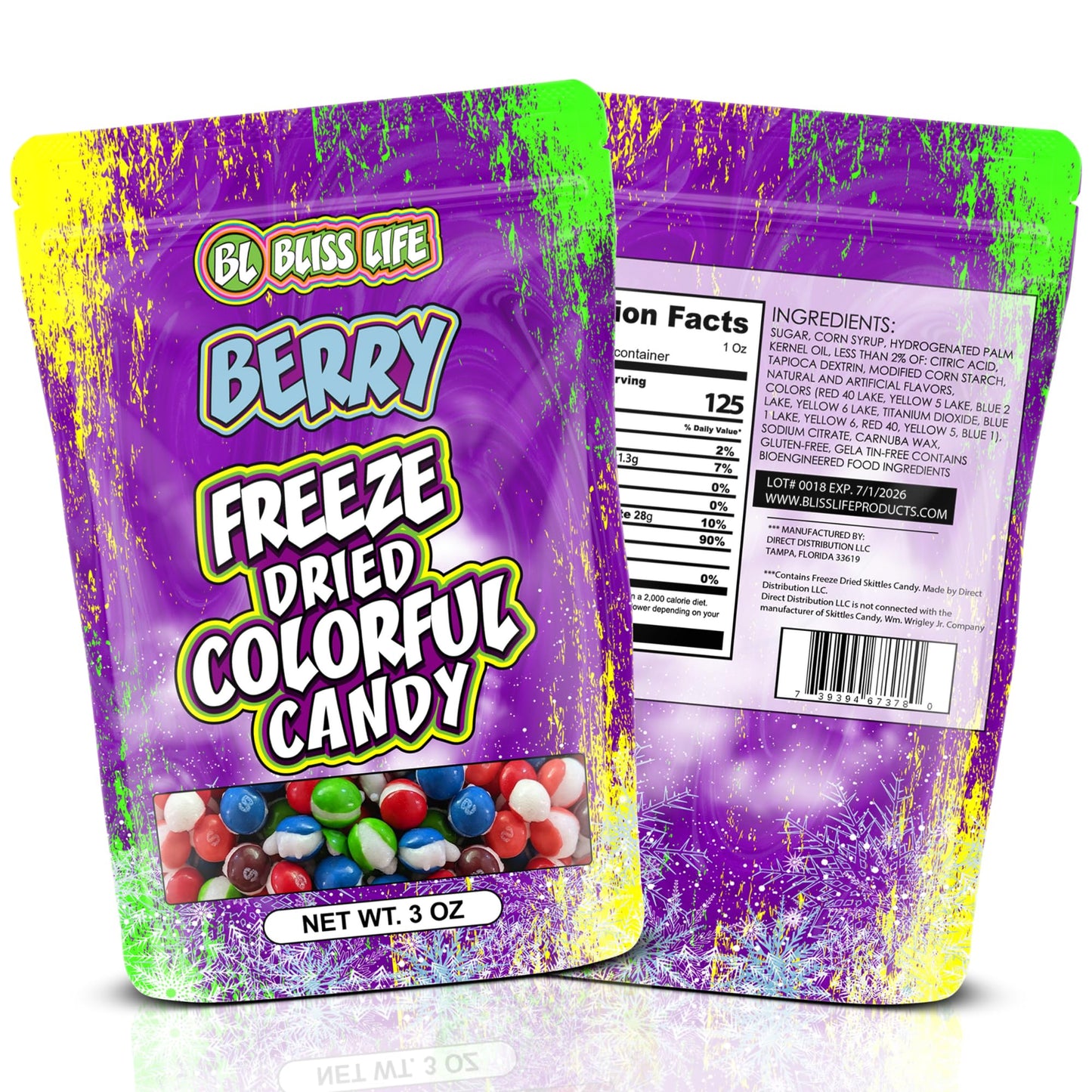 Freeze Dried Colorful Candy Bliss life candy
